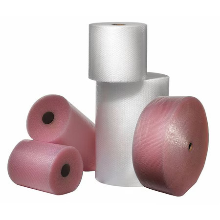 Zoro Select 56Kh90 Bubble Rolls, 3/16 In, Clear, Pk3, 56Kh90