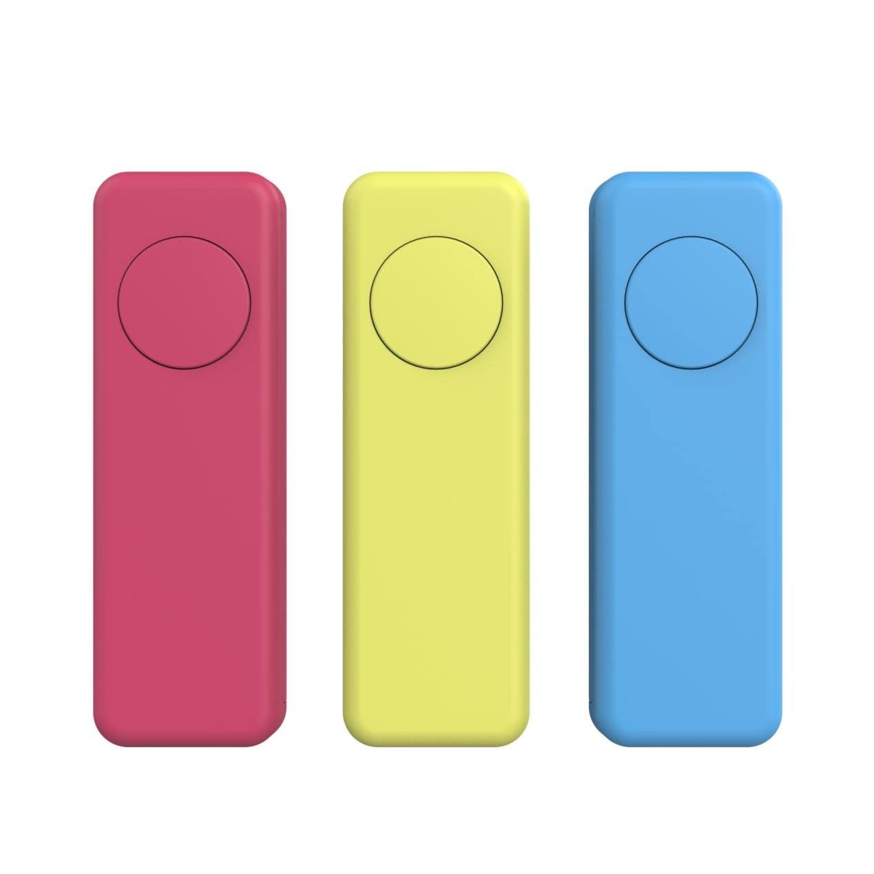Smart Home Automation 3 Pack ZigBee Buttons Red Blue Yellow Remote