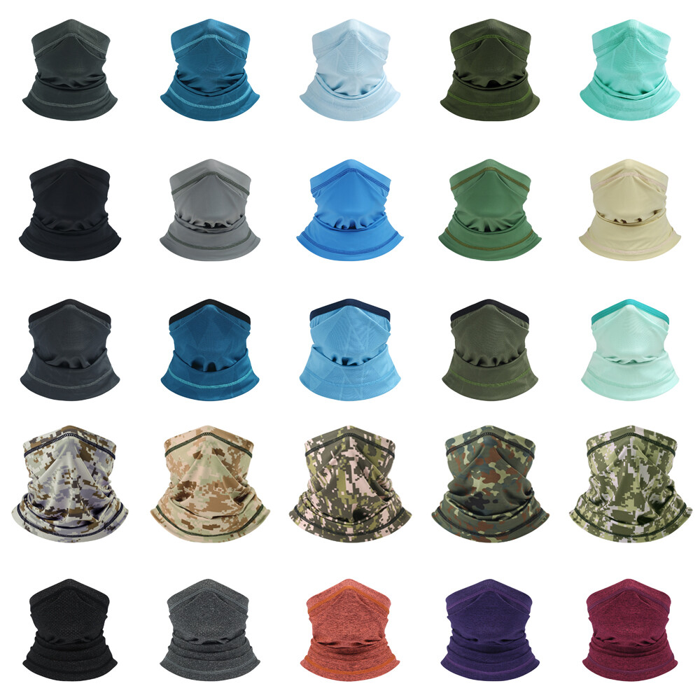Cooling Neck Gaiter Bandana Face Mask for Men Neck Gaiters Half Face Scarf Cover