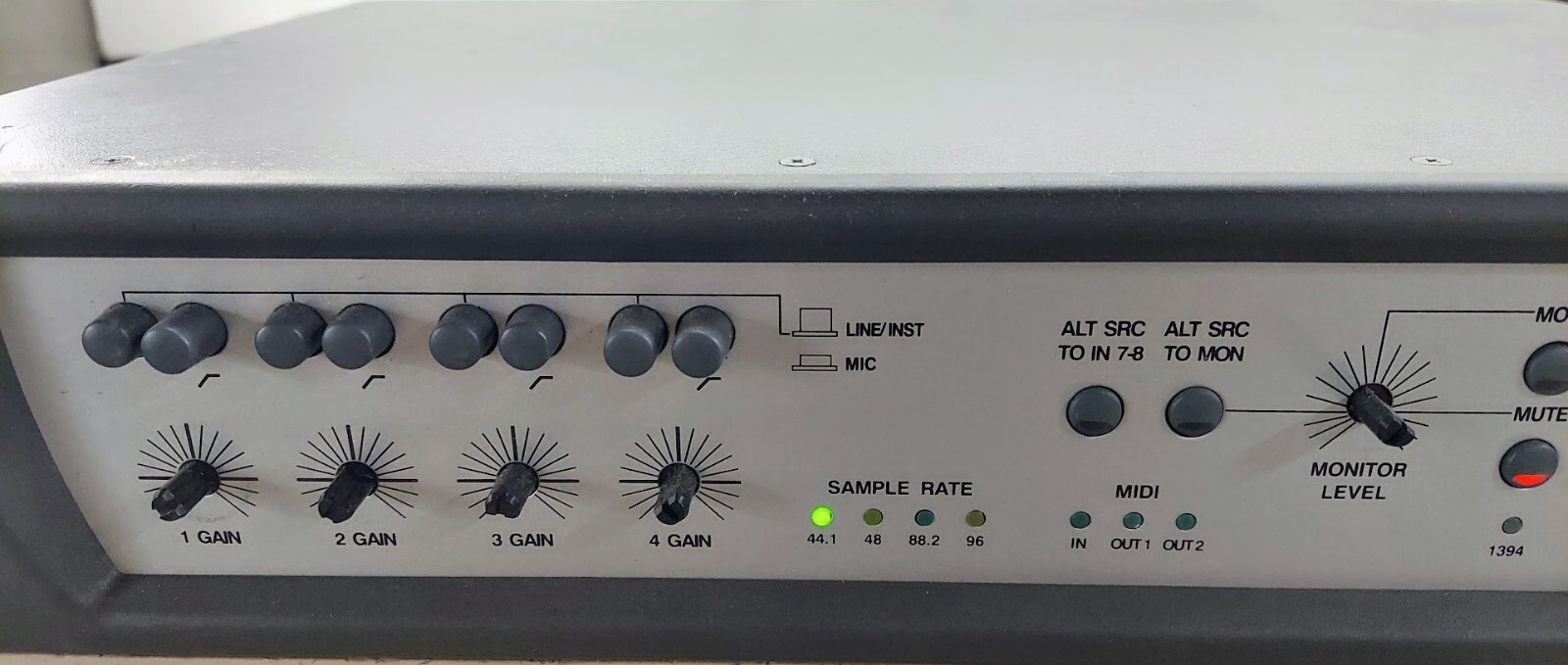 Digidesign Digi 002 9100-307 Rack Firewire Audio Midi Digital Recording Interfac
