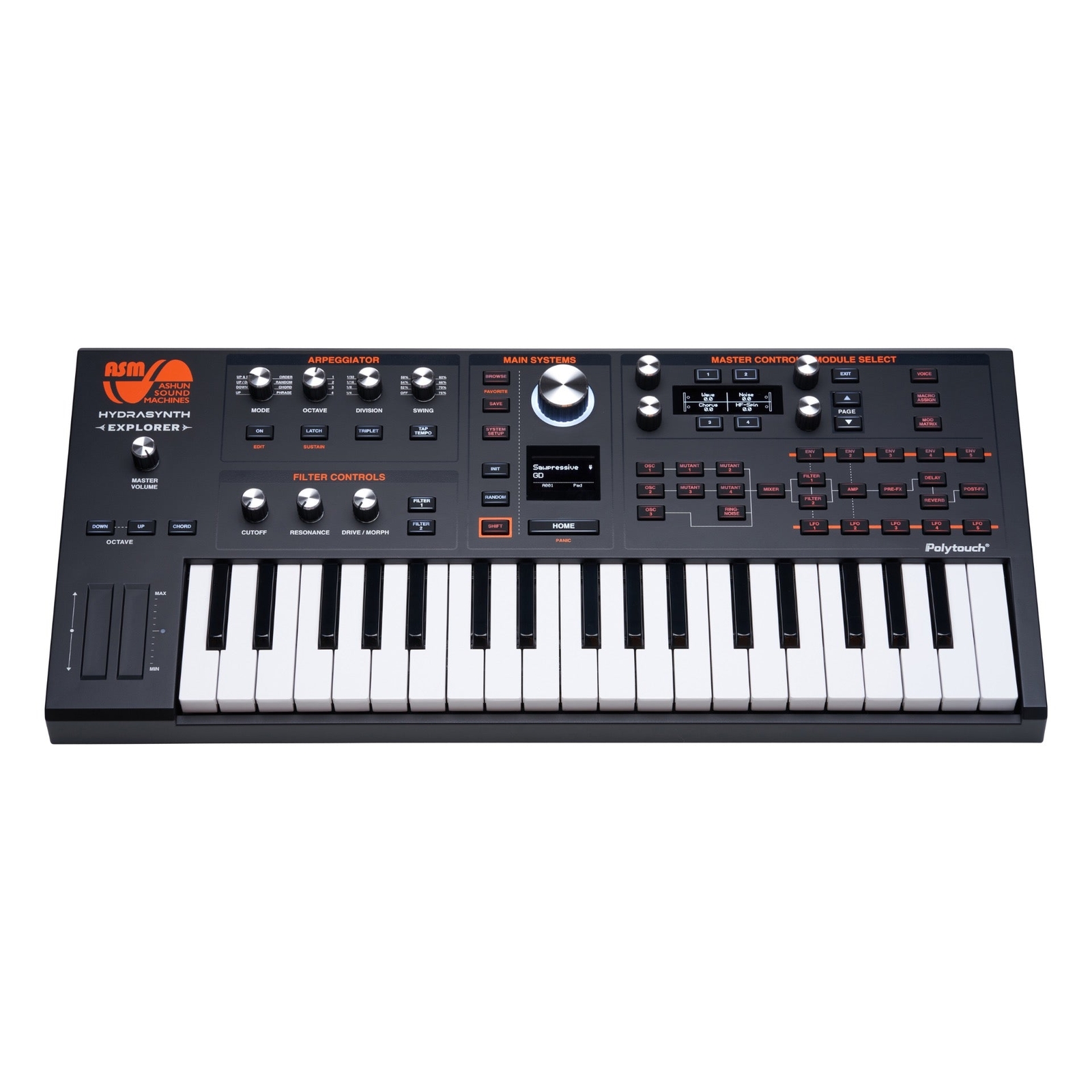 ASM Hydrasynth Explorer Portable Polyphonic Wave Morphing Synthesizer