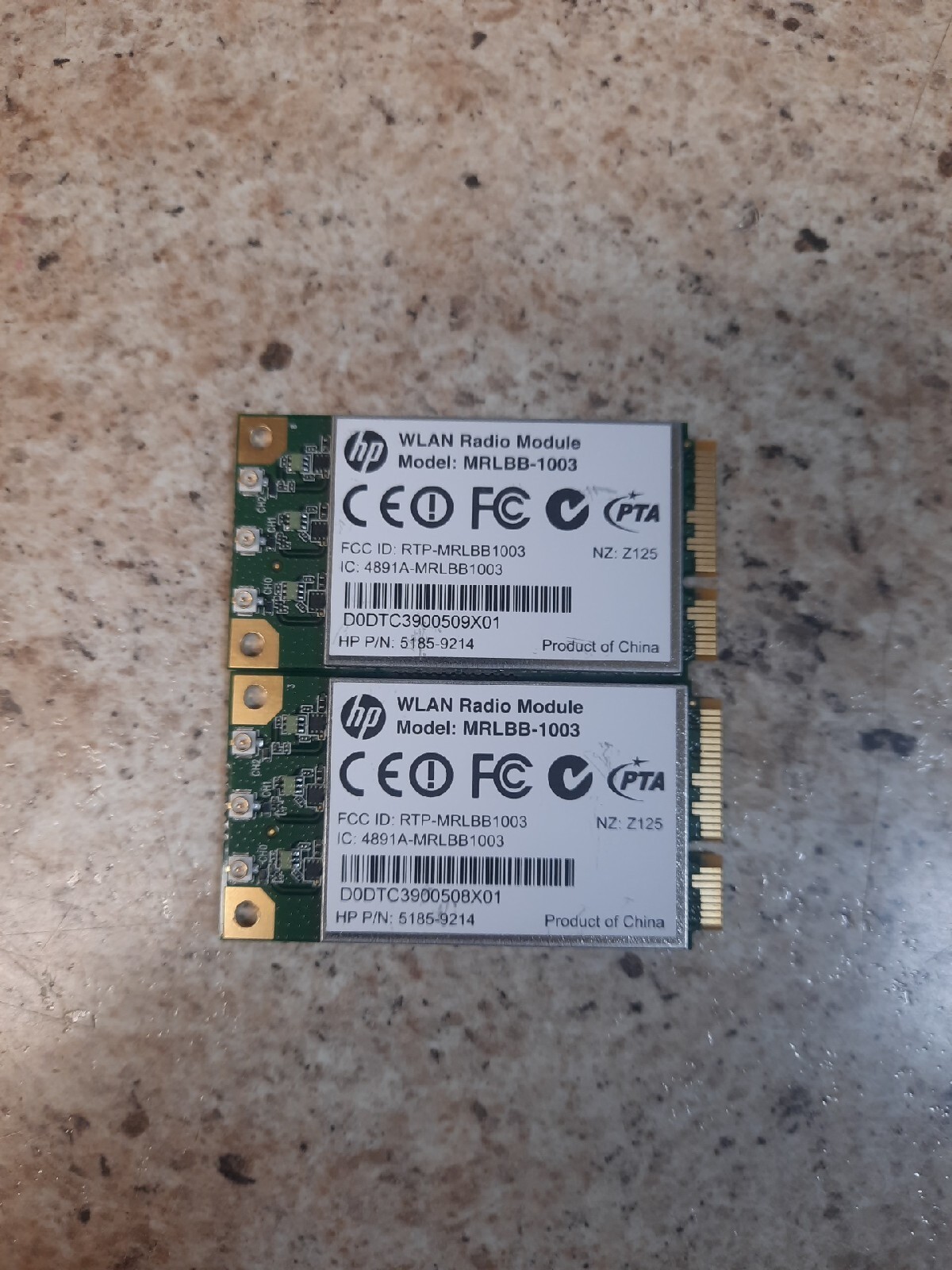 Lot of 2 HP 5185-9214  WLAN Radio Module MRLBB-1003
