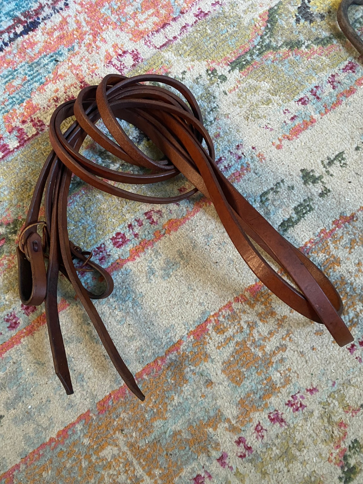 used western split work reins 8 ft  FREE SHIPPING