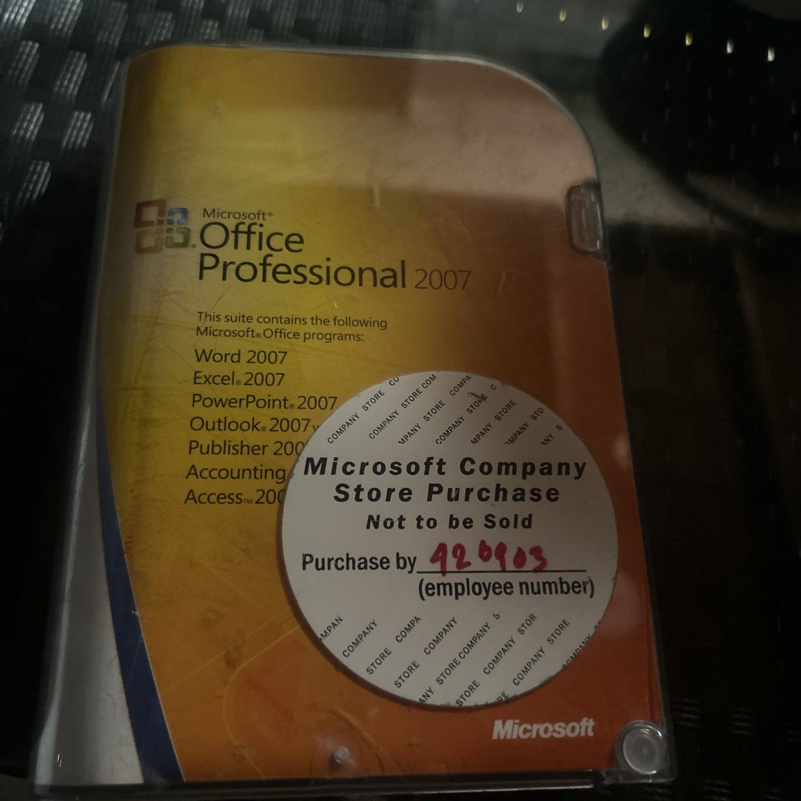 Microsoft Office Professional 2007 Academic Edition w/ Product Key