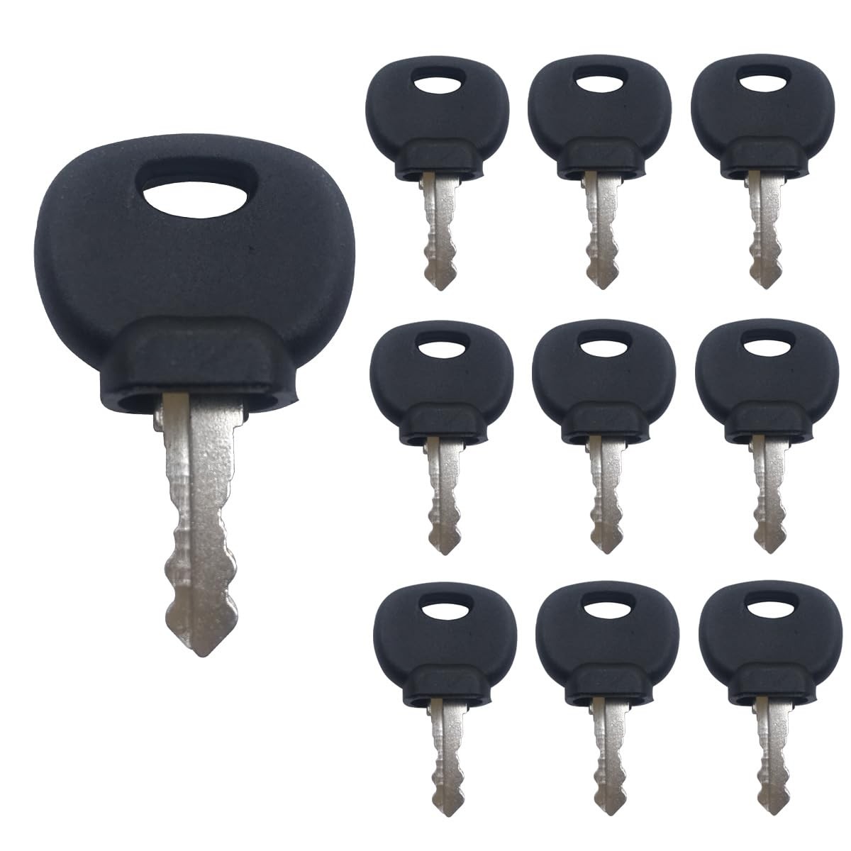Ignition Keys 14707 5755124 8035807 8U-9569 14603 for Hamm Bomag Volvo Black