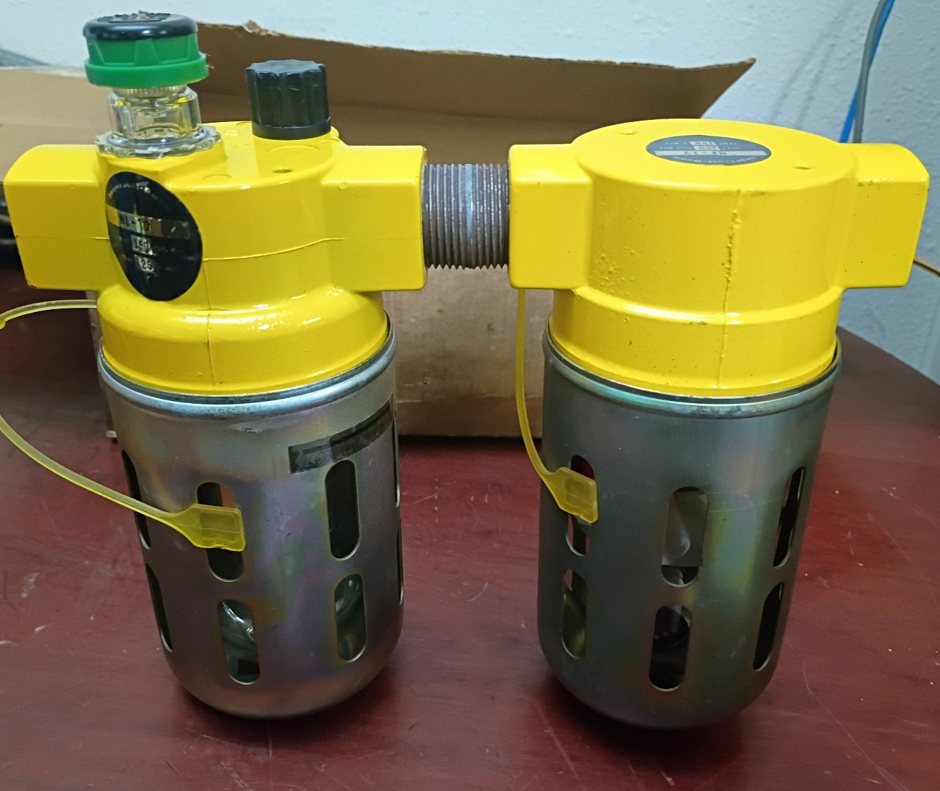 IR Ingersoll Rand NFLU-12   3/4"  Air Line Filter + OIL FOG Lubricator 50 MICRON