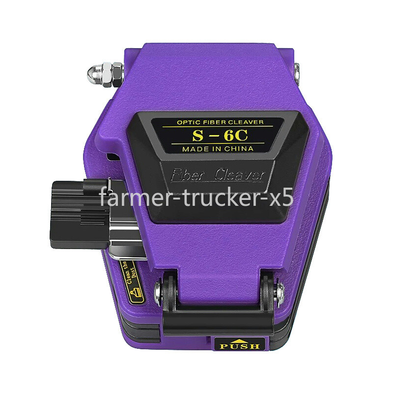 S-6C High Precision Fiber Cleaver FTTH Fiber Optic Knife Optical Fiber Cable New