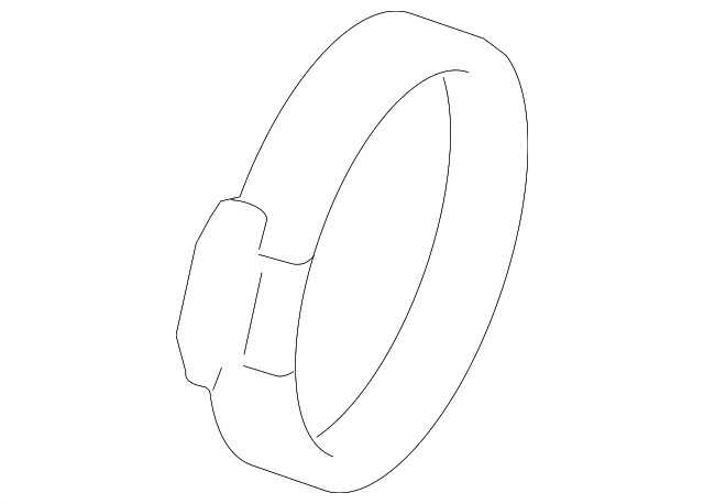 Genuine Volvo Radiator Hose Clamp 978165