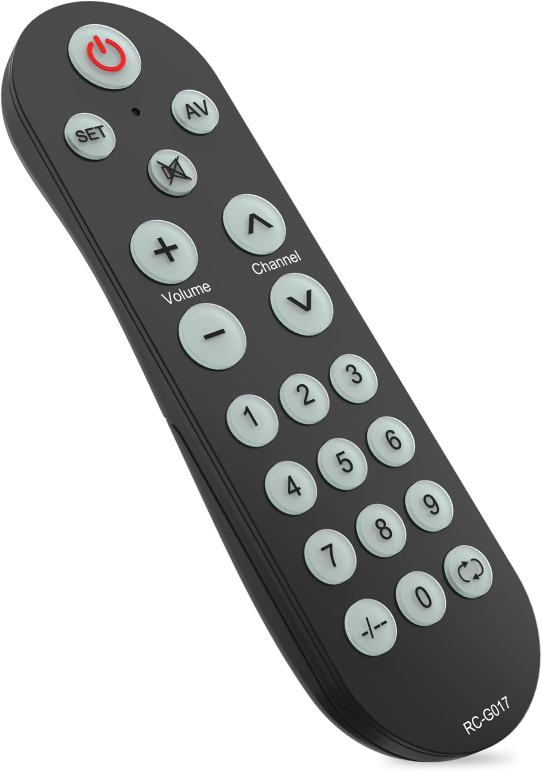 Backlit Big Button Universal Remote Control for Most of TVs Backlit, Universa...