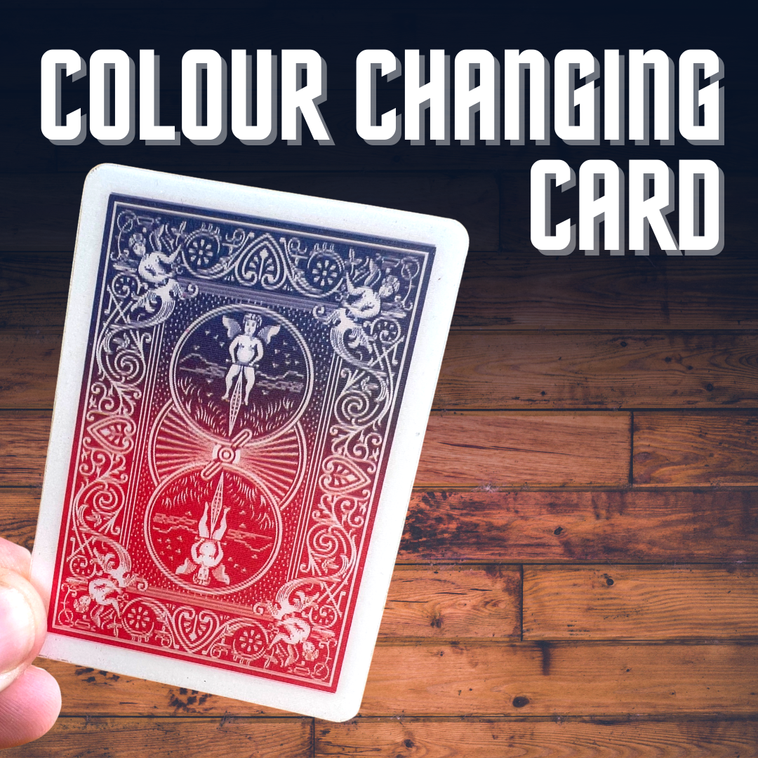 Colour Changing Card - Bicycle Card Magic Gimmicked Card
