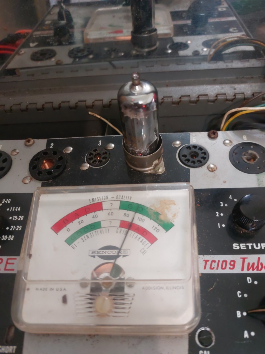 RCA 6CG7 6FQ7 Vacuum Tube – Hi-Fi Balanced Sections (90/91) – Tested Strong
