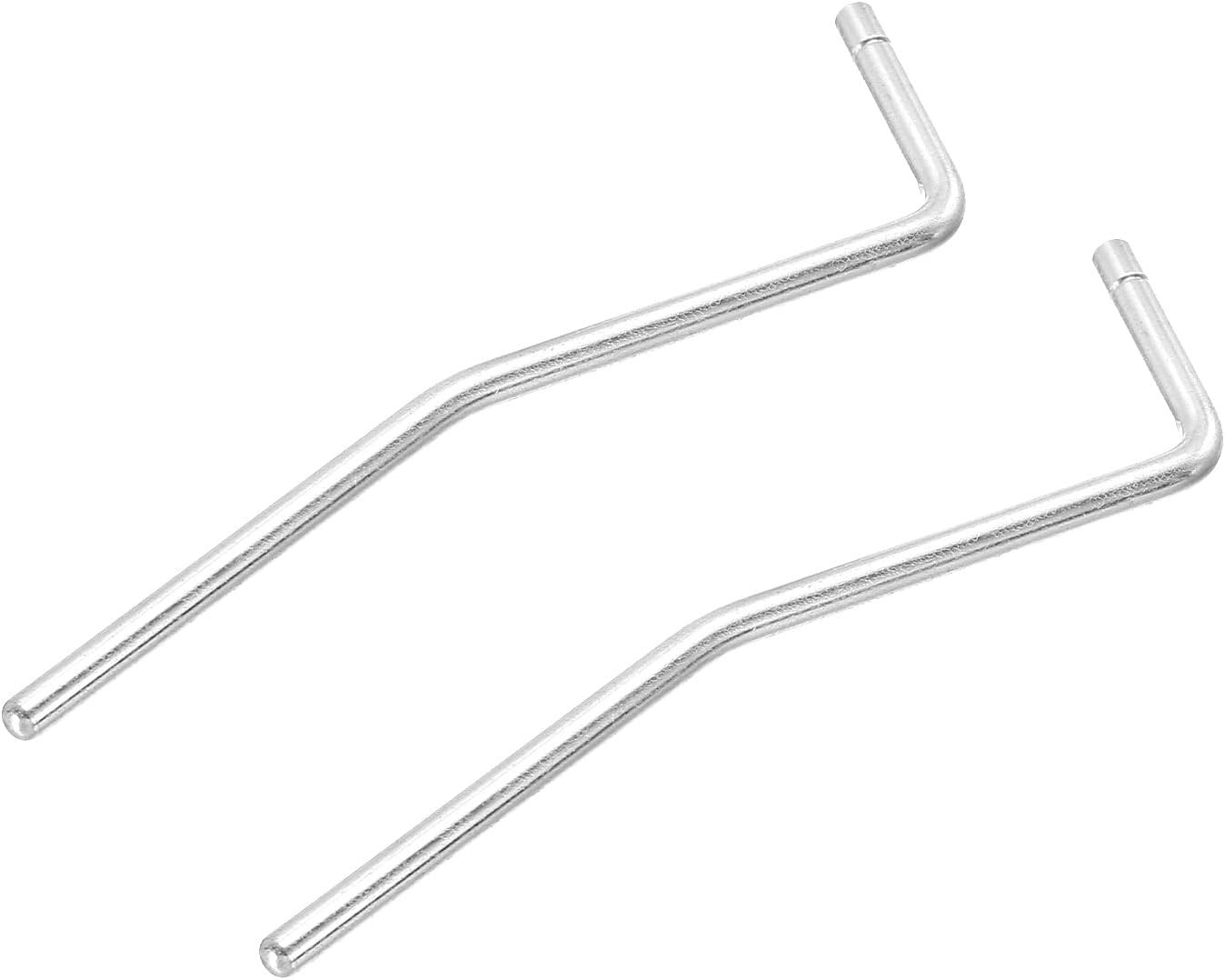 Guitar Tremolo Arm Bridge Bar Metal Rocker Silver Tone for Most Tremolo Bridge S