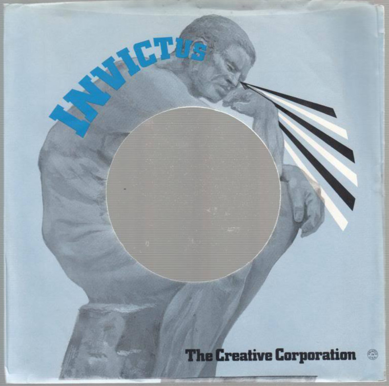 Company Sleeve 45 INVICTUS - Light Blue w/ Gray Statue (1969-1972) Soul Hot Wax