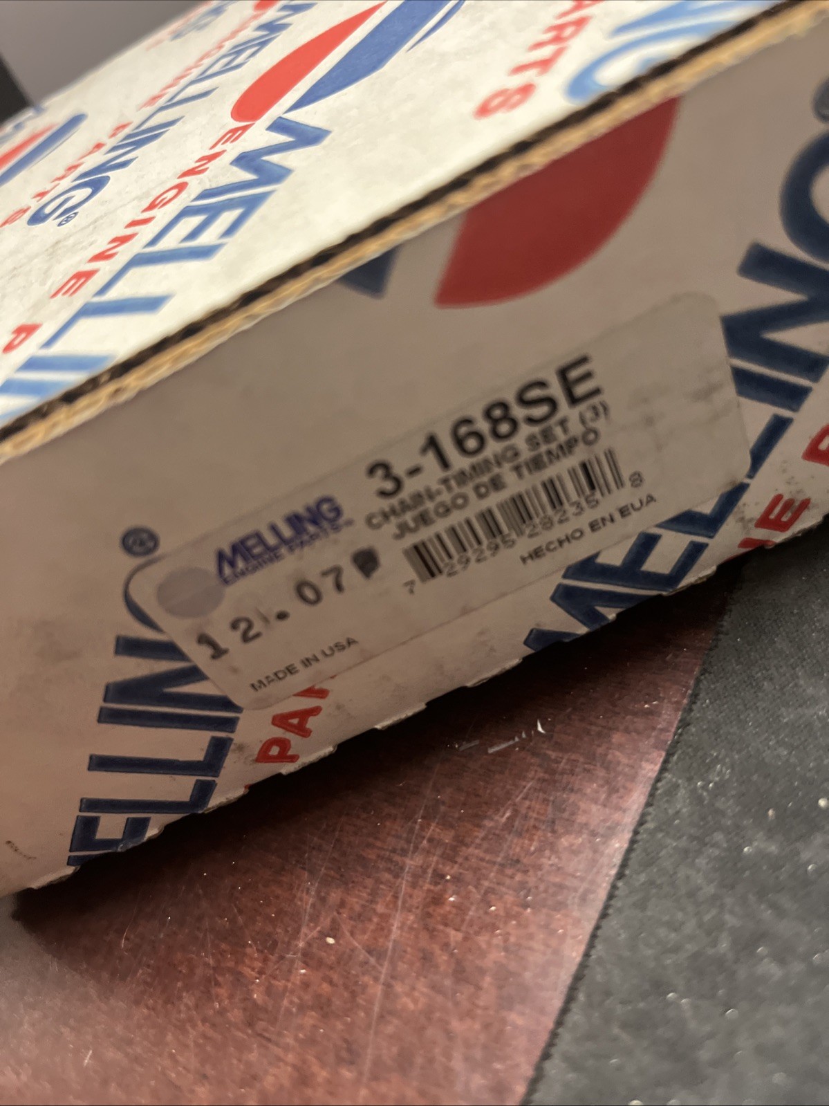 Engine Timing Set-Stock Melling 3-168SE