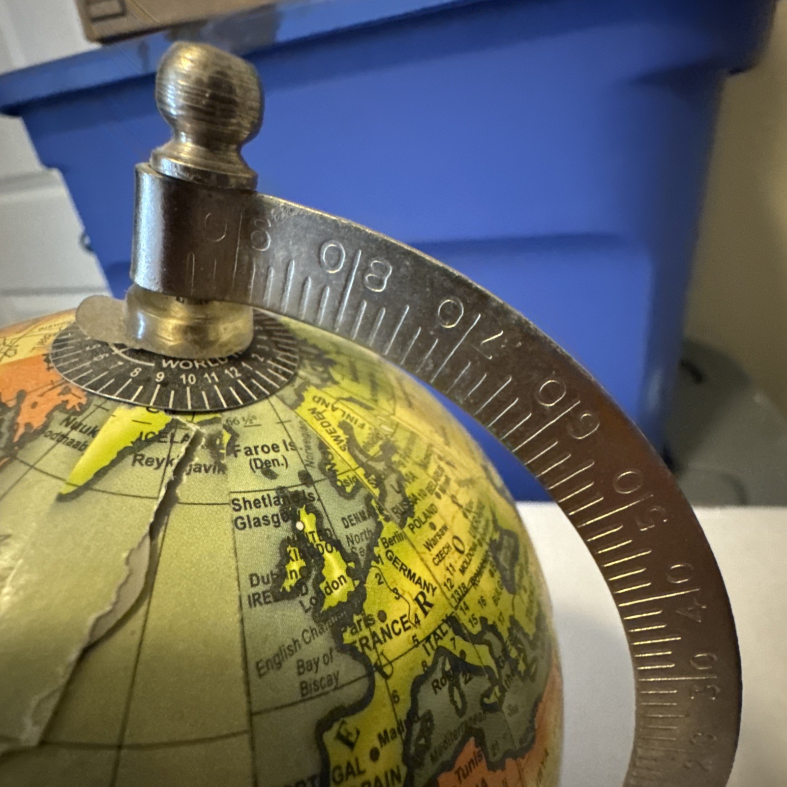 Home Decor Globe 10” Tall