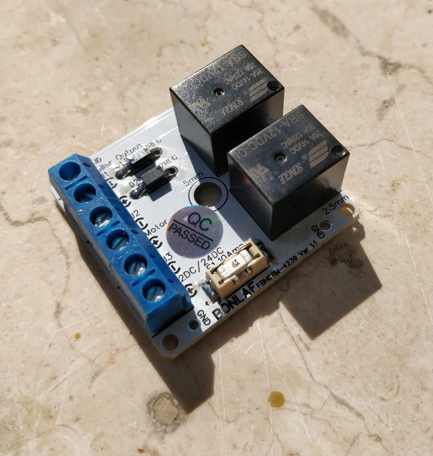 Single Channel Relay Module Solar Panel Sun Tracking Control Brd DIY 12V 24V 10A