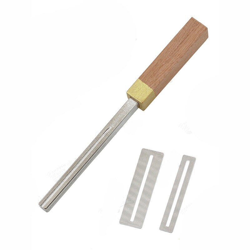 Guitar Fret Crowning File Fretboard Diamond Coating Repairing Dressing Tool NEW