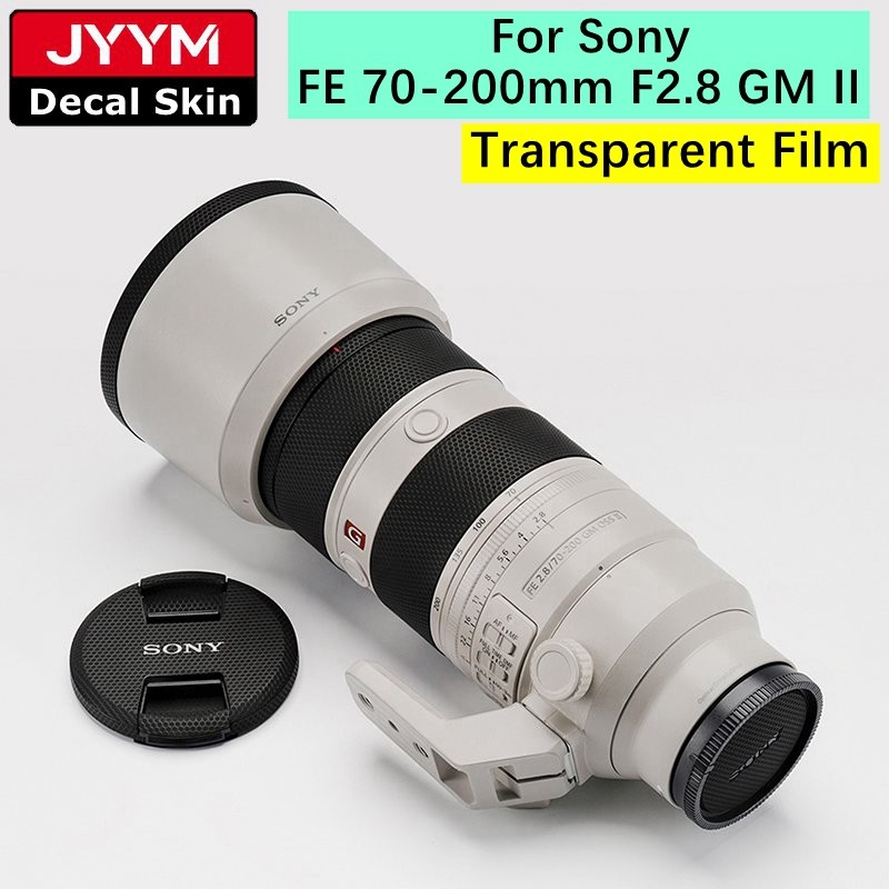 Transparent Film Decal Skin Sony FE 70-200mm F2.8 GM II Sticker Vinyl Wrap Film