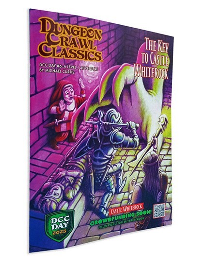 DCC Day 2025: The Key to Castle Whiterock Adventure RPG Dungeon Crawl Classics