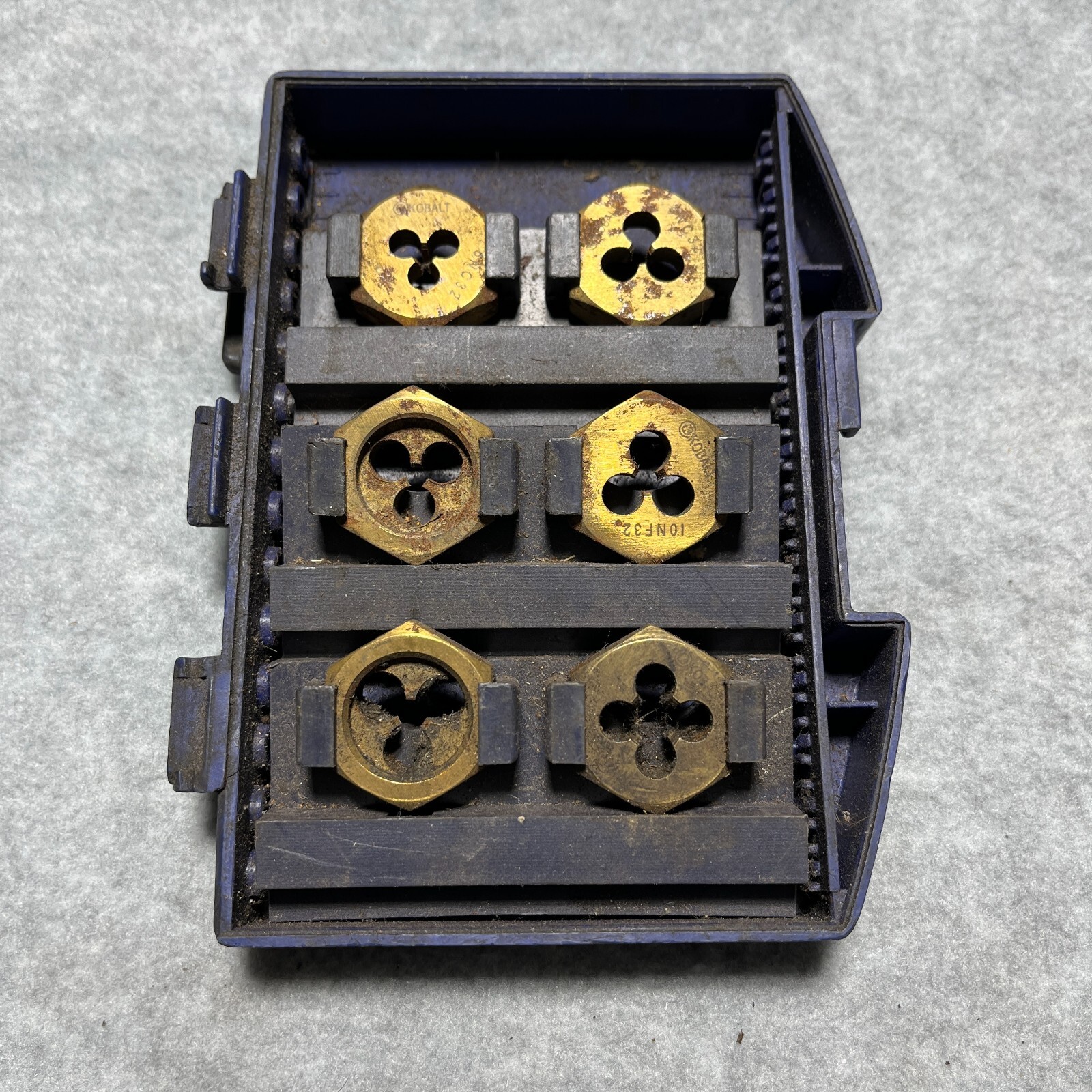 Kobalt Die Set 6 Piece in Half Case - No Taps