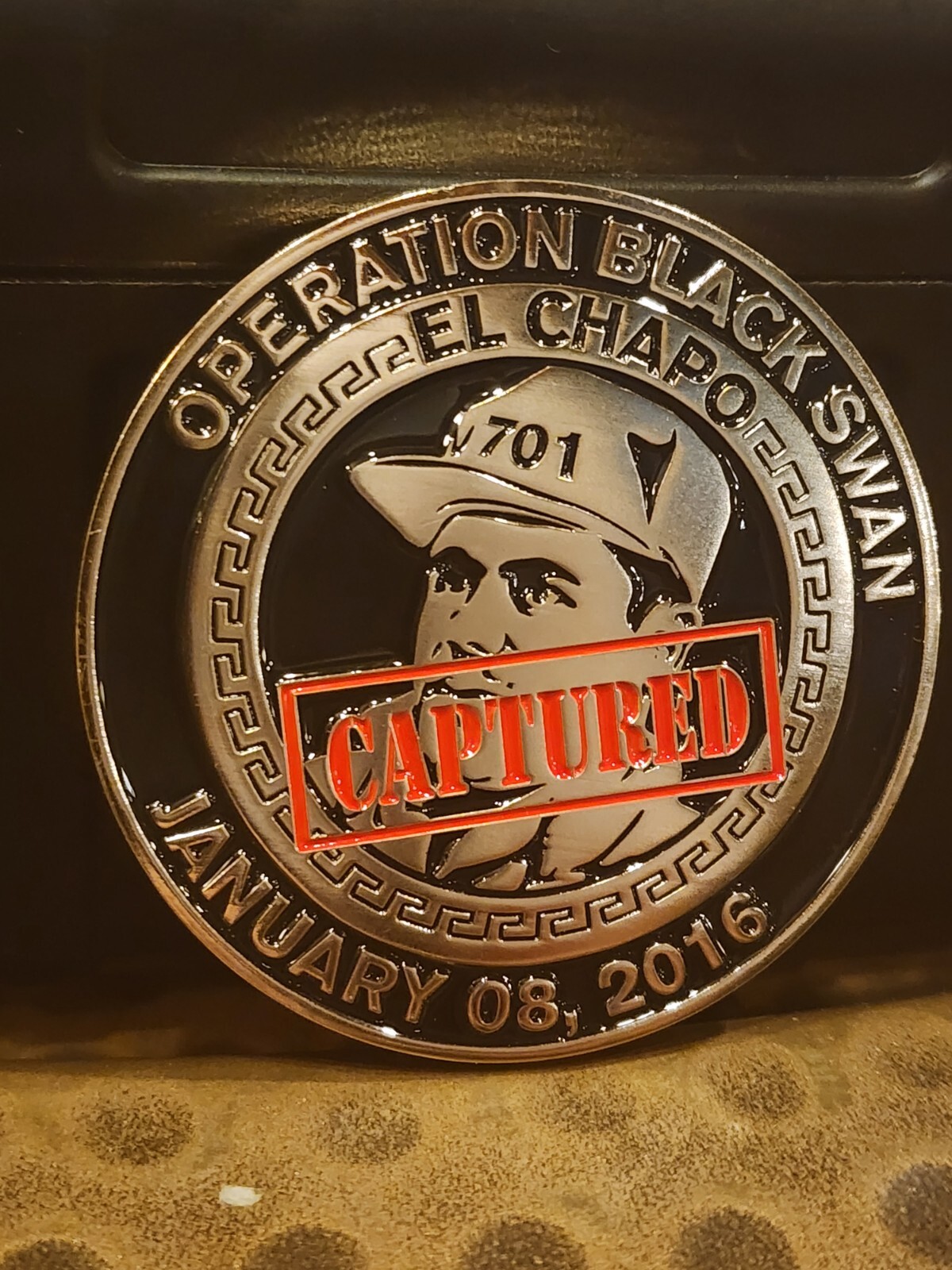 Agency Authorized El Chapo Operation Black Swan Coin DEA HSI DOJ USMS FES DELTA