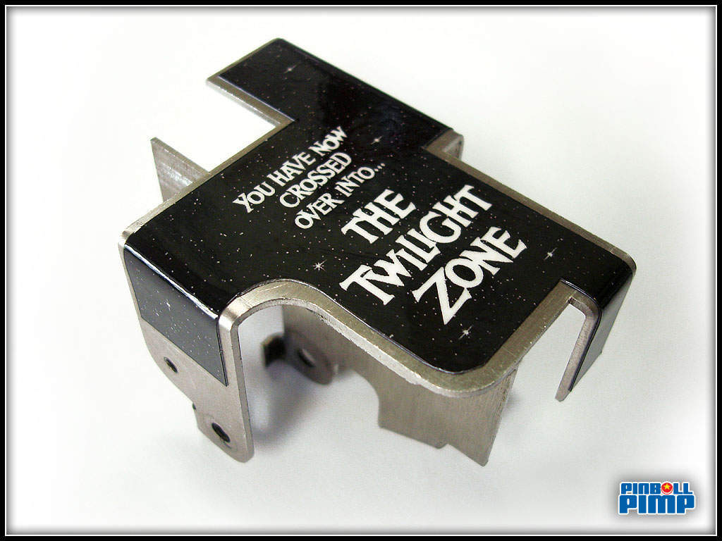 Bally Pinball Twilight Zone Pinball - STARFIELD Ball Diverter DECAL MOD!