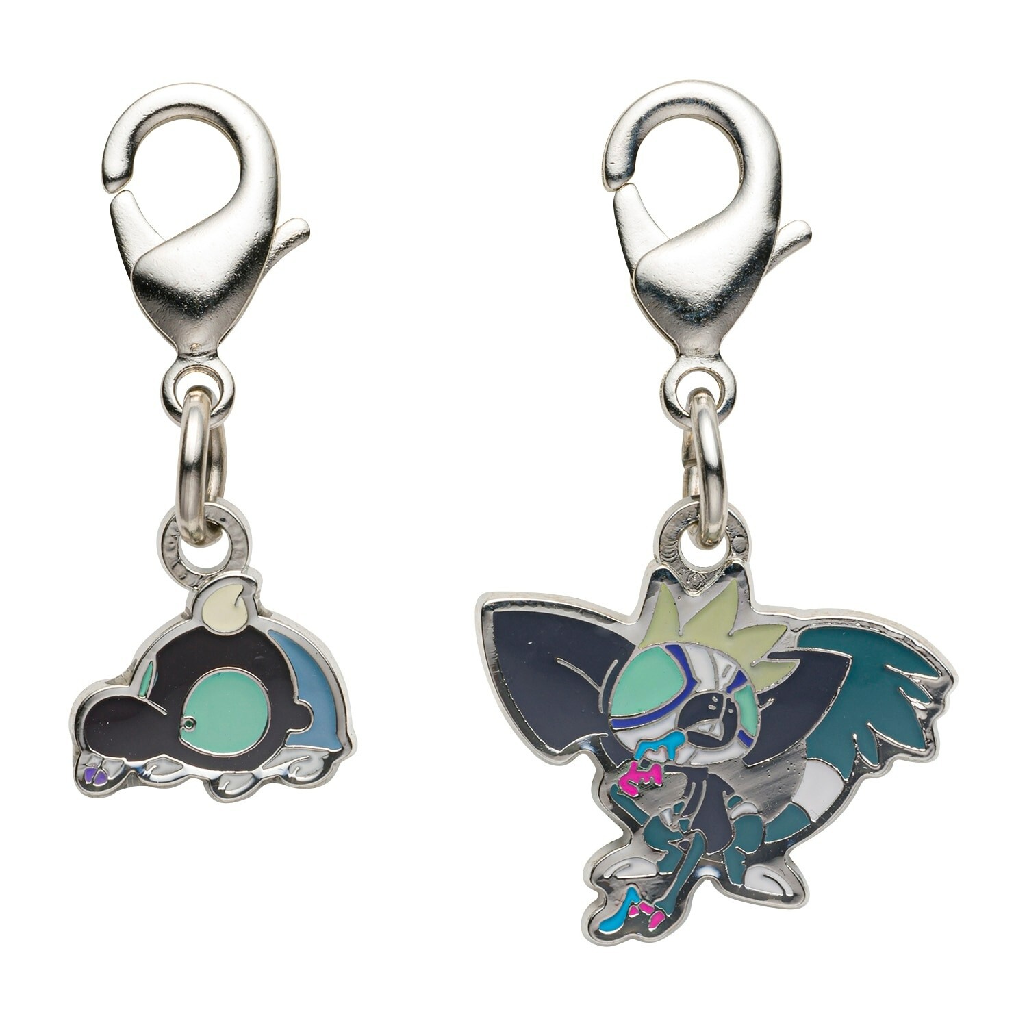 Pokemon Center National Zukan Metal Charm 944 945 Shroodle Grafaiai Paldea