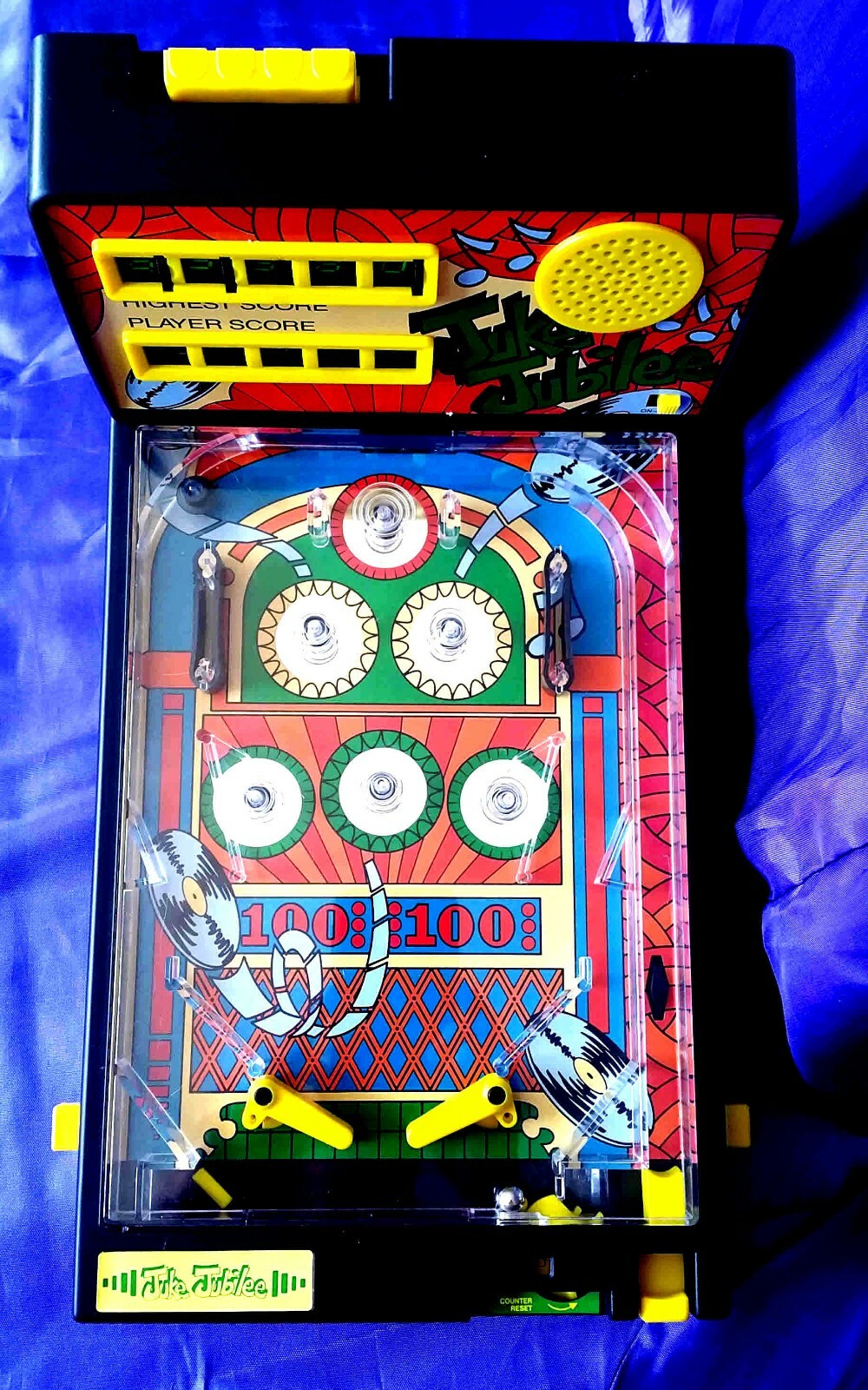 Vintage Juke Jubilee Table Top Pinball Machine Game WORKS