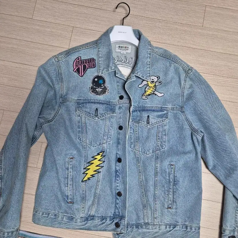 Dinette Greatful Dead Denim Jacket XL Official
