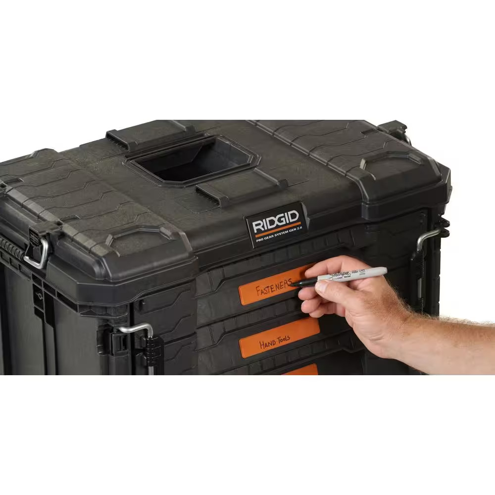 2.0 Pro Gear System 22 In. XL 4 Drawers Modular Tool Box Storage