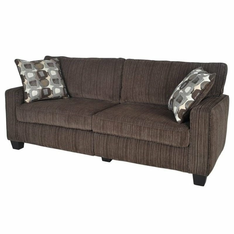 Bowery Hill 73" Sofa in Riverfront Brown