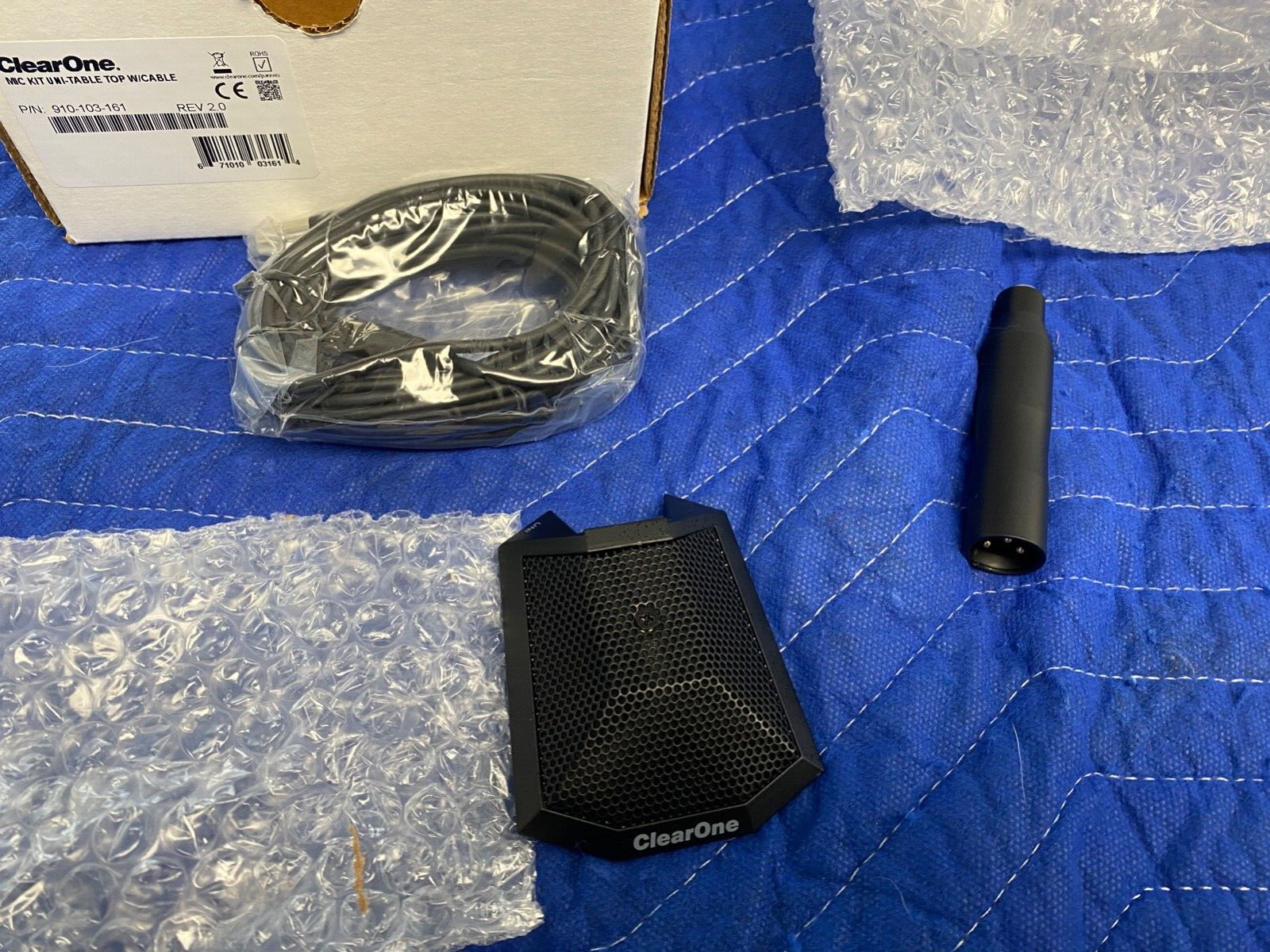 ClearOne MIC Kit UNI-Table Top With Cable 910-103-161 Black