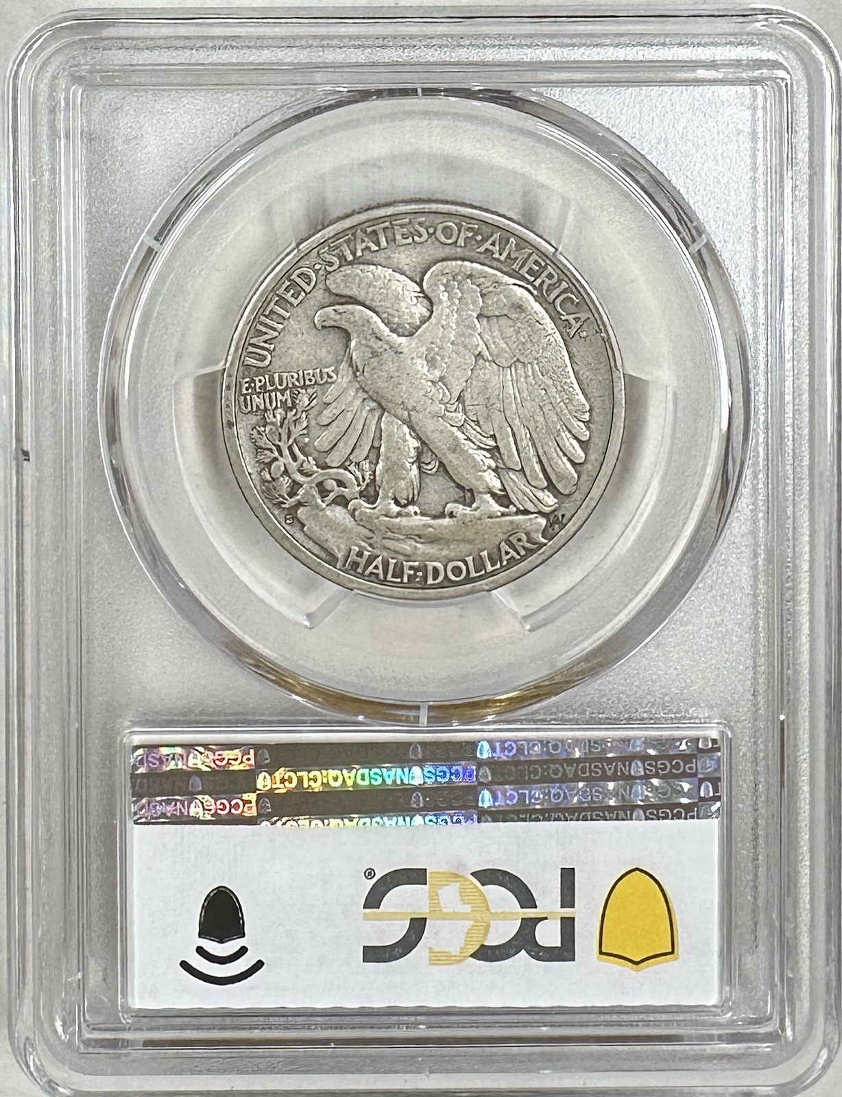 1919 S WALKING LIBERTY HALF DOLLAR PCGS VF20