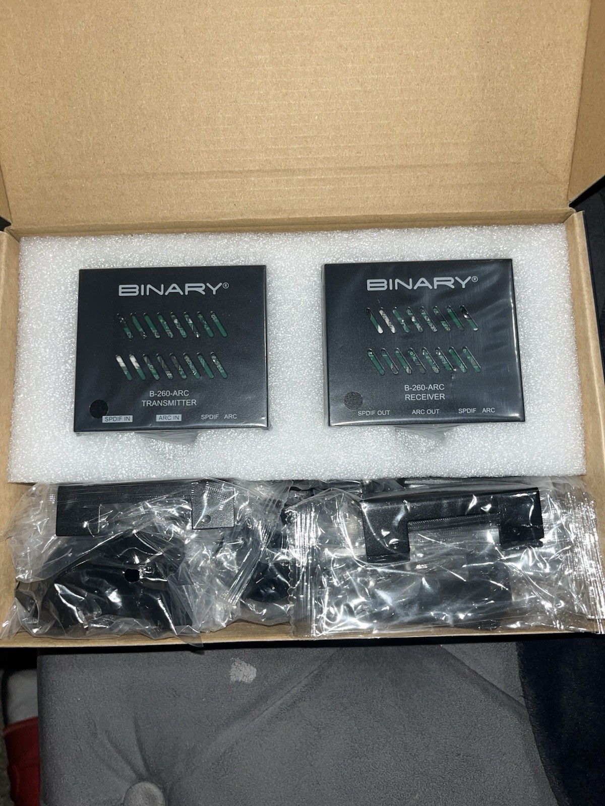 BINARY B-260-ARC AUDIO RETURN EXTENDER FOR HDMI ARC & SPDIF IN - (NEW-OPEN BOX)