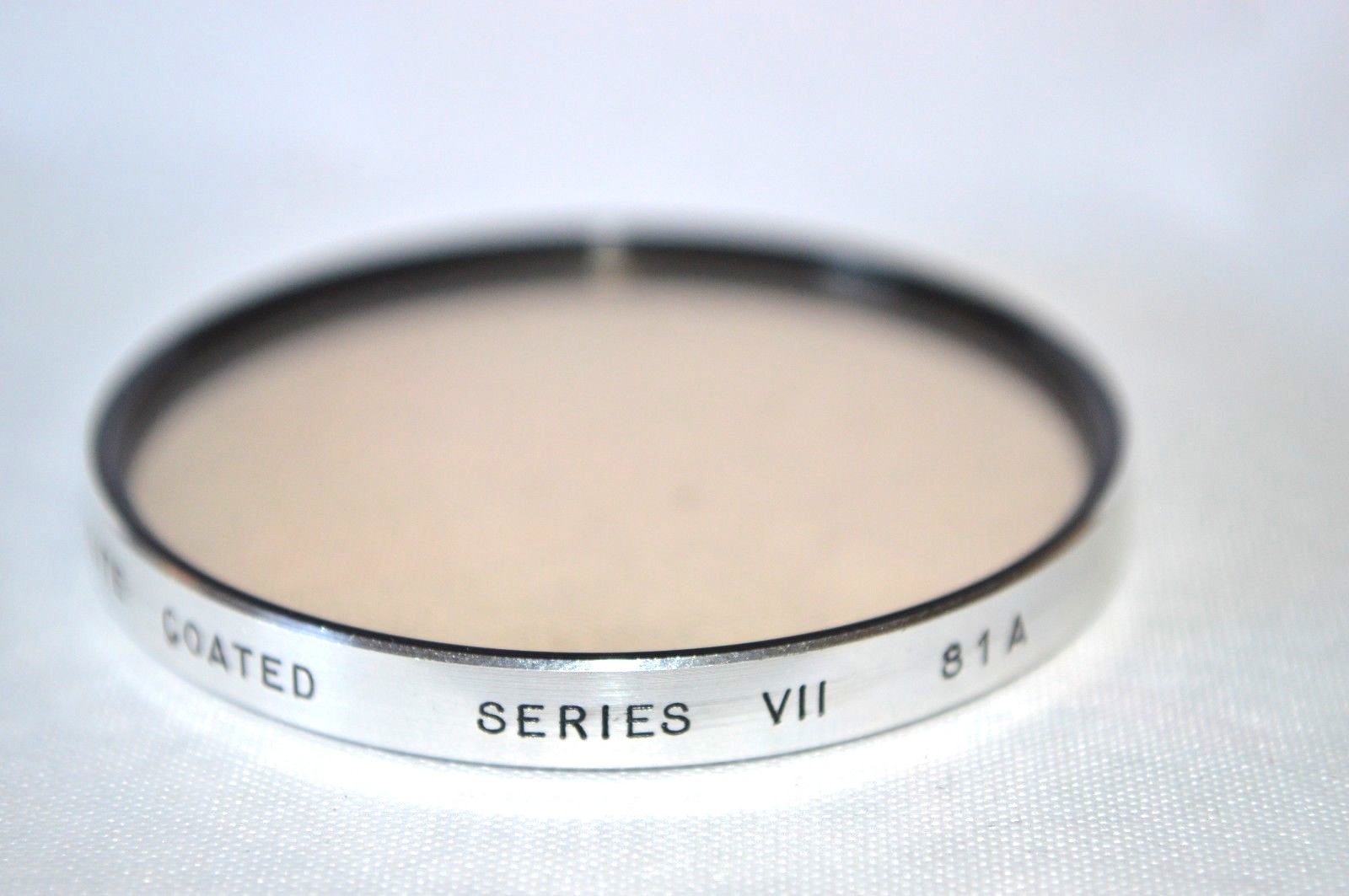 Spiralite Coated Series Vll (7) 81A Chrome Rim Drop-in Filter (S-18)