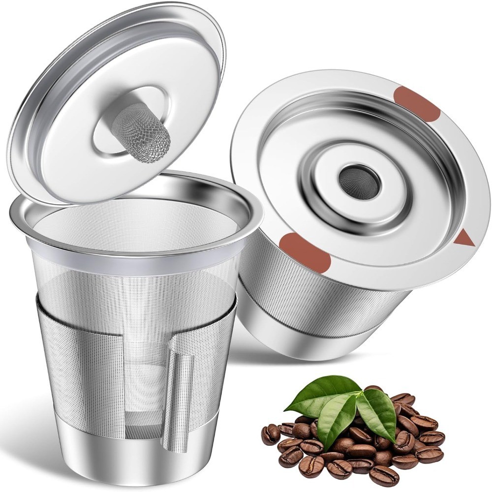 Reusable k Cup Coffee s,Universal stainless steel Refillable k Cups