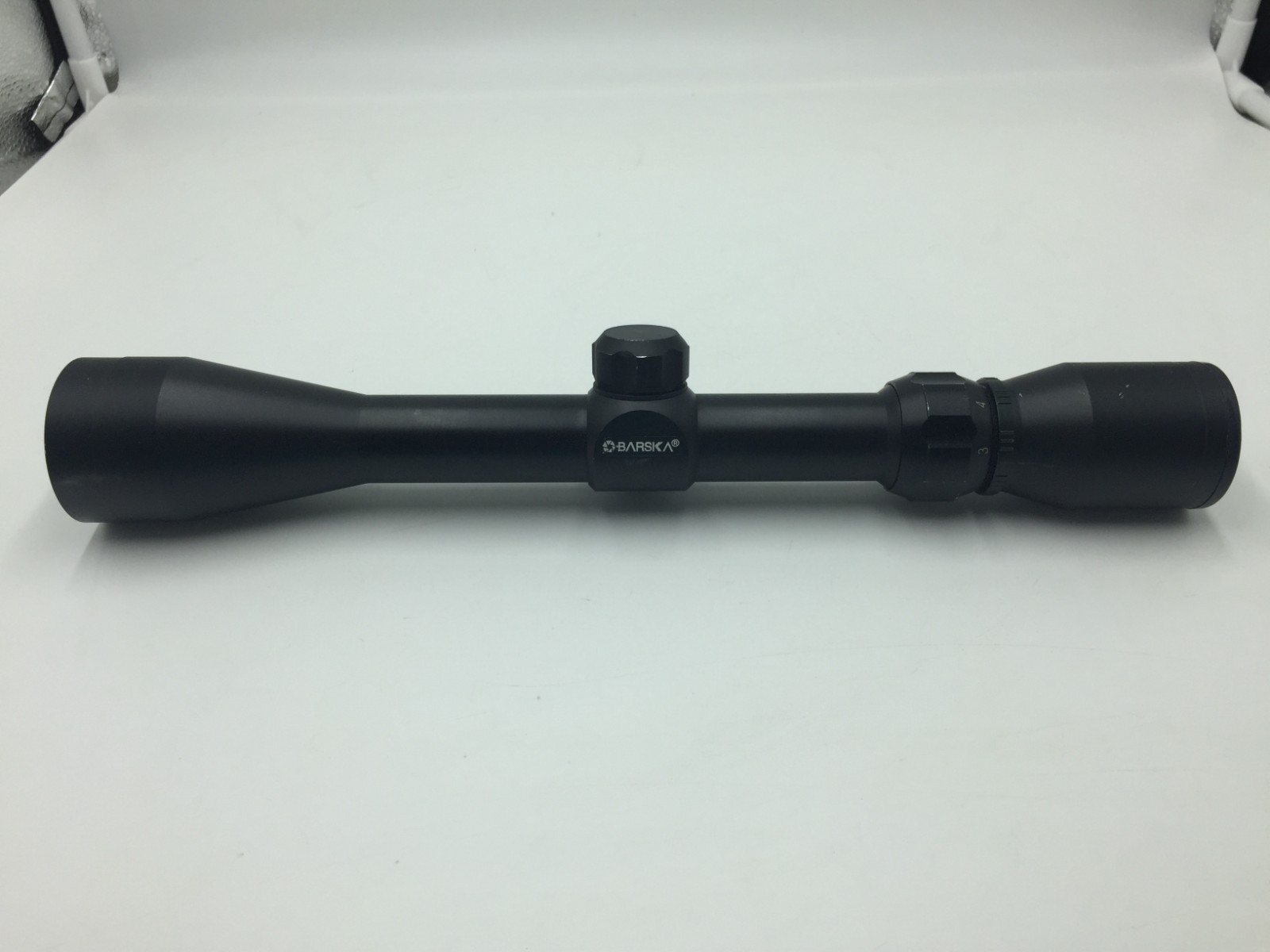 Barska Rifle Scope 3-9x 40,Clear Sights,Black Matte