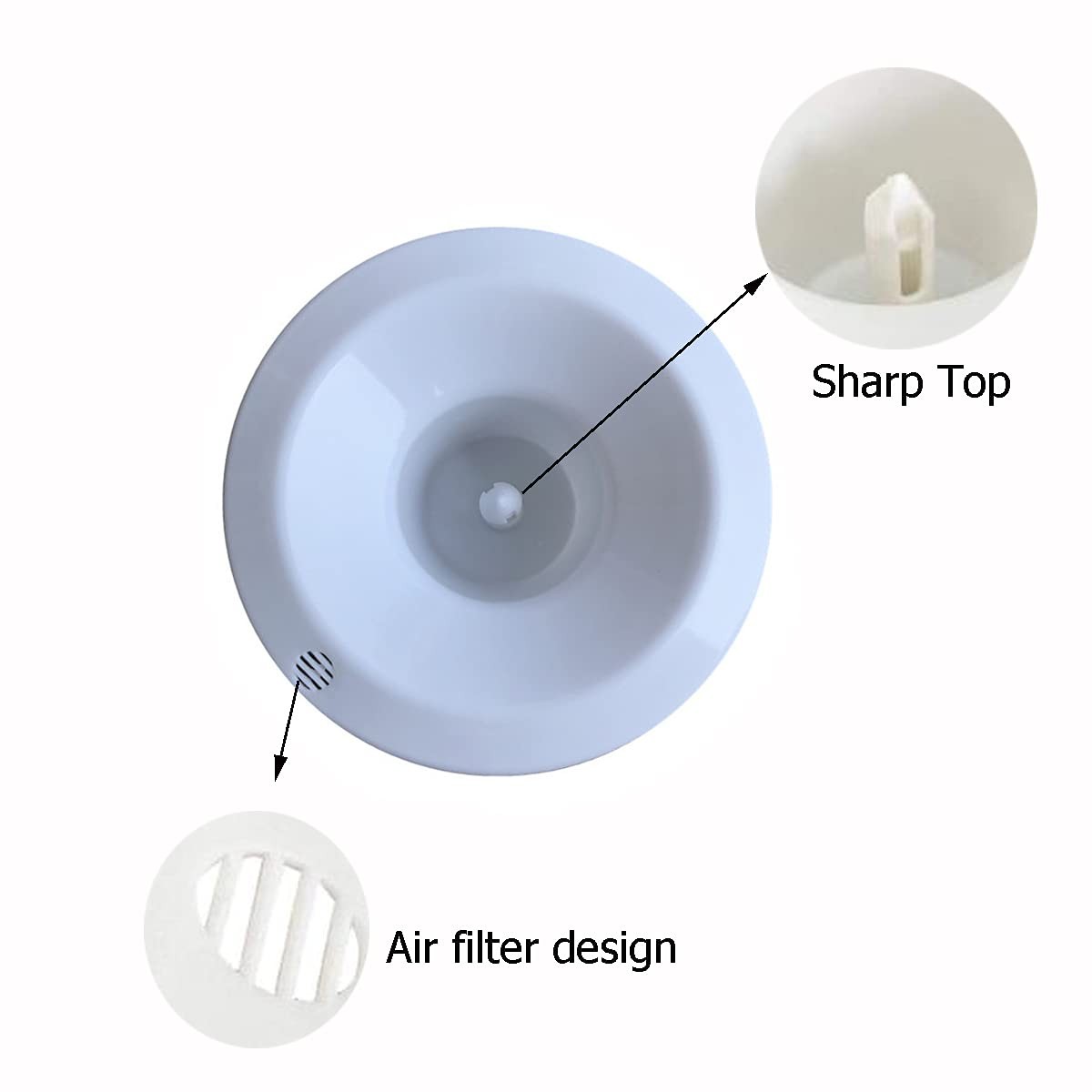 Water Cooler Dispenser Smart Seat Assembly Bottle Holder Replacement Part White