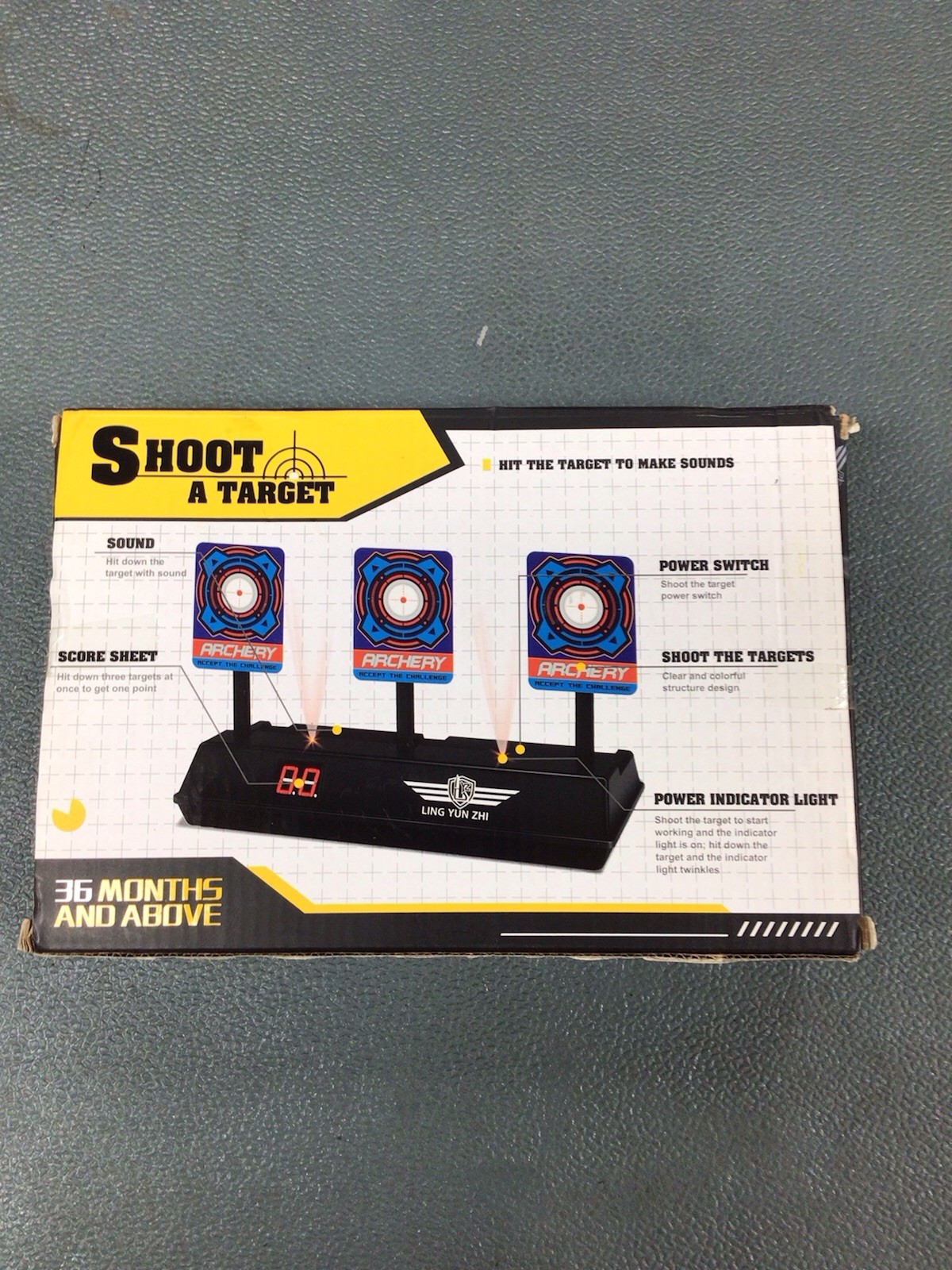 New! Shoot a Target air soft practice gallery No. LZ034