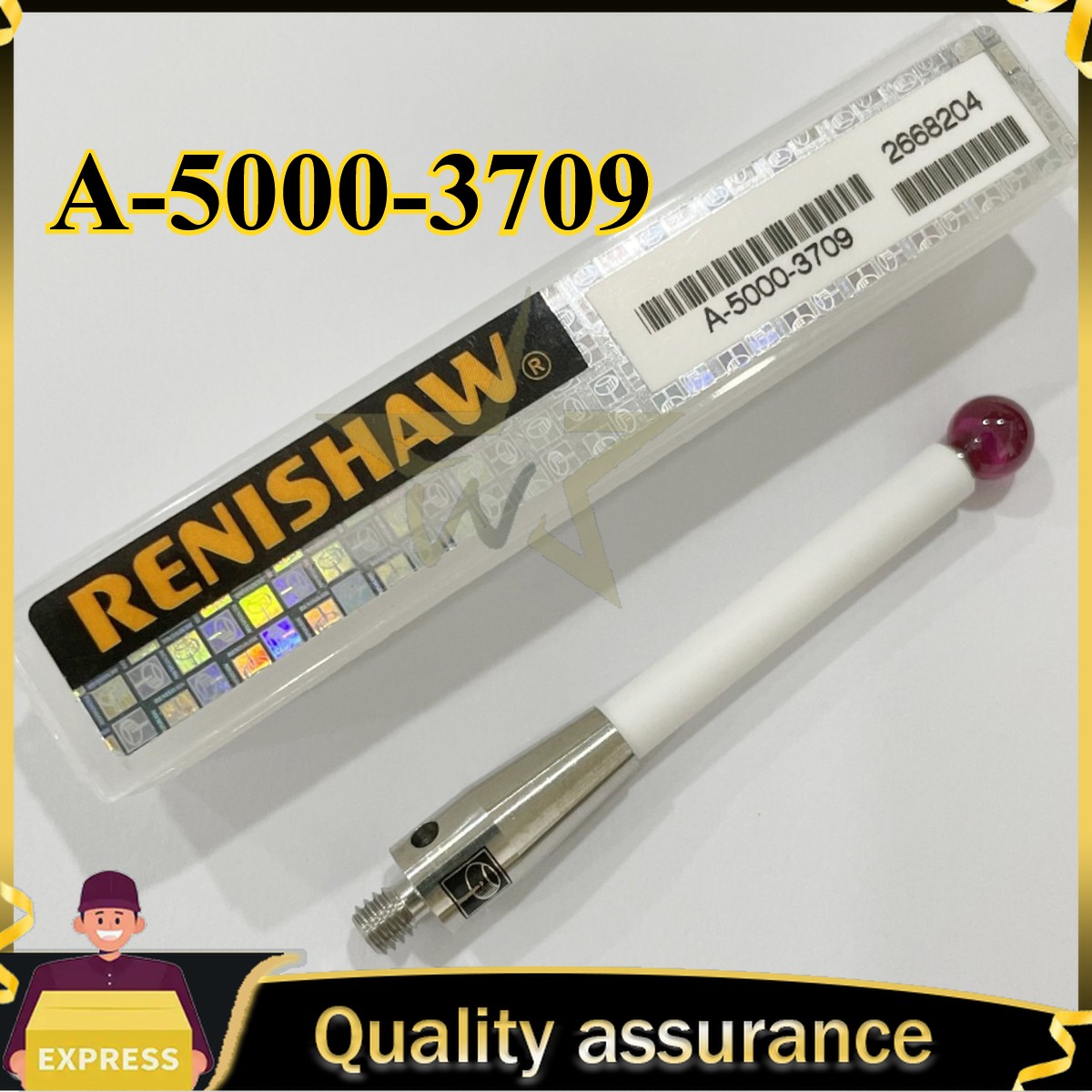 A-5000-3709 Renishaw CNC Probe Stylus PS3-1C Ruby ball M4 D6.0 L50 OMP40-2 OMP60