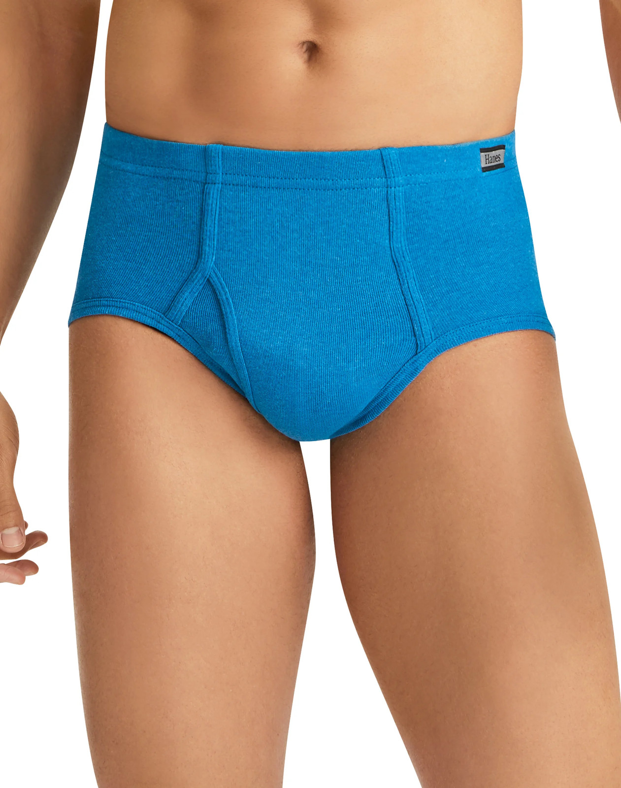 Hanes Men's No Ride Up Briefs 6 Pack ComfortSoft Waistband TAGLESS Underwear