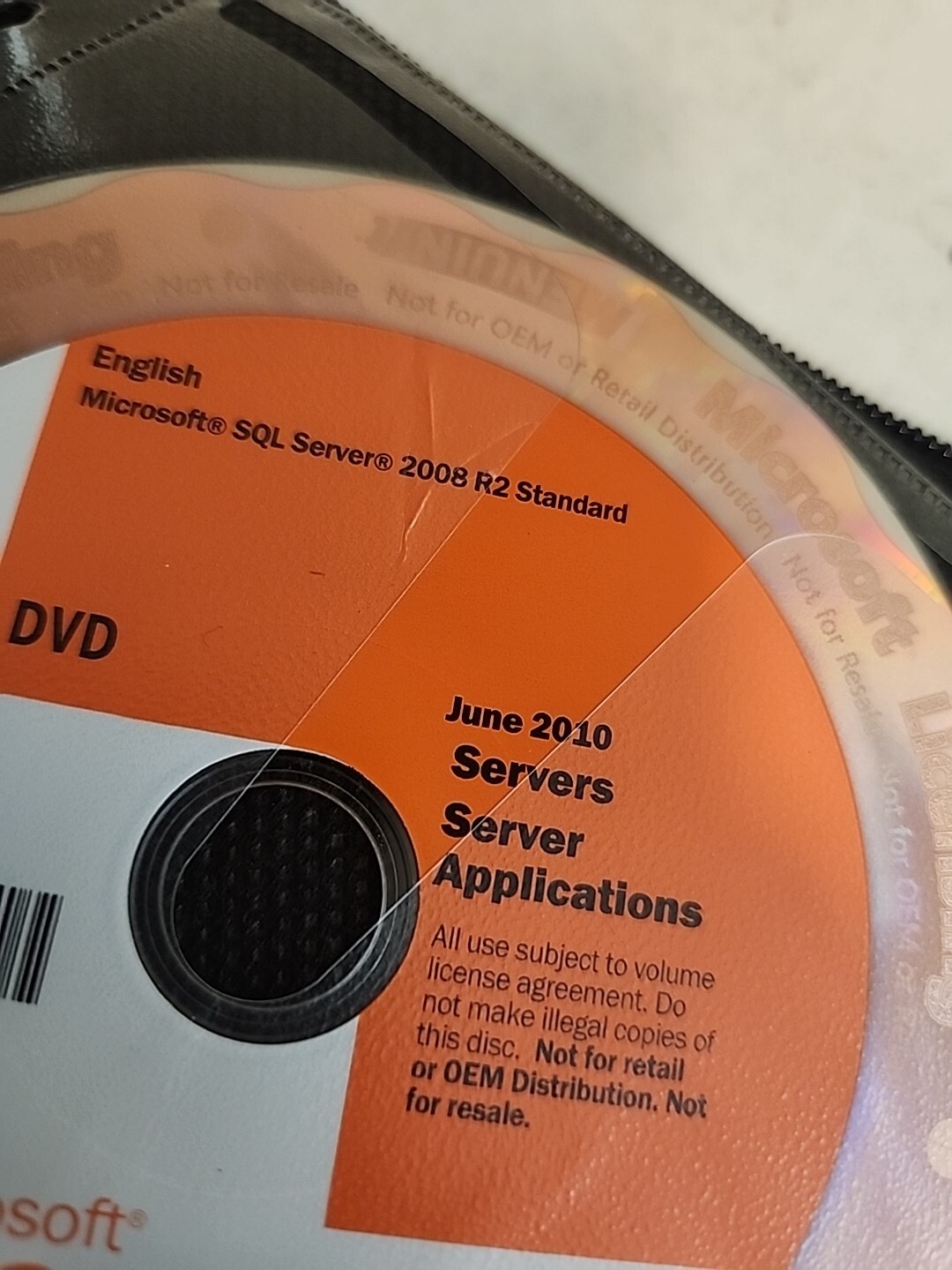 Microsoft Volume Licensing Software Lot Of 36: Servers: Exchange SQL 2003-2010