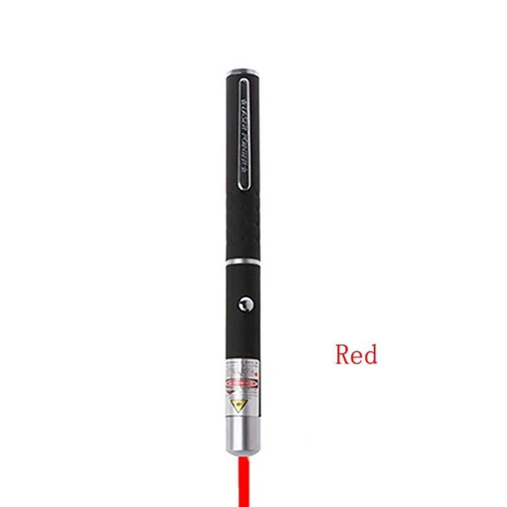 Red Laser Pointer Pen 650nm With White LED Torch Fun Pet Cat Dog Toy