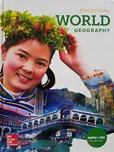 Discovering World Geography, Student - Paperback, by McGraw Hill - Very Good d