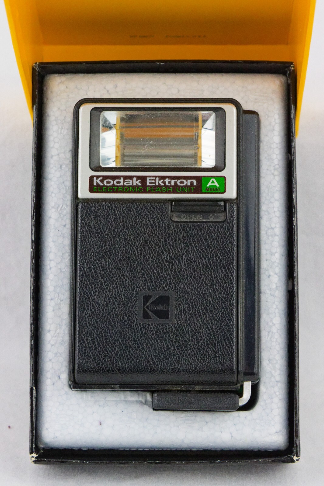 Kodak Ektron Model A Electronic Flash Unit In Box w/ Papers, NOT TESTED