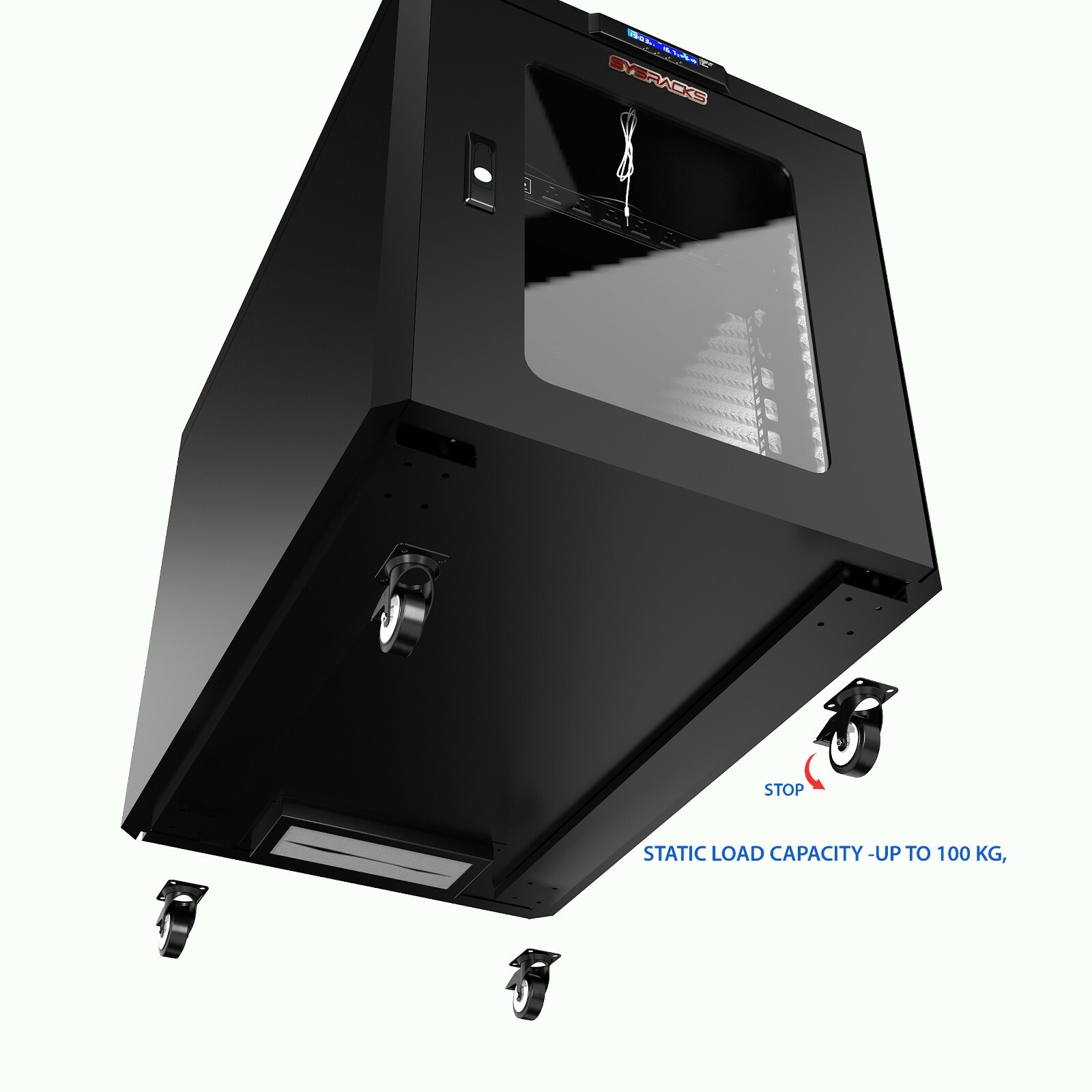 15U Soundproof Server Rack Acoustic Network Cabinet for Server Equipment
