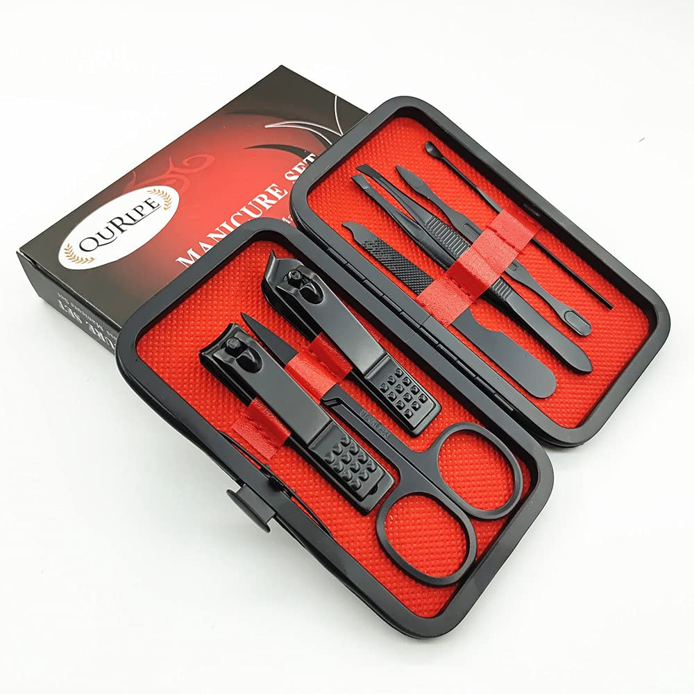 7Pcs Manicure Set, Nail Clippers Kit, Stainless Steel Manicure Kit, Nail Clippin