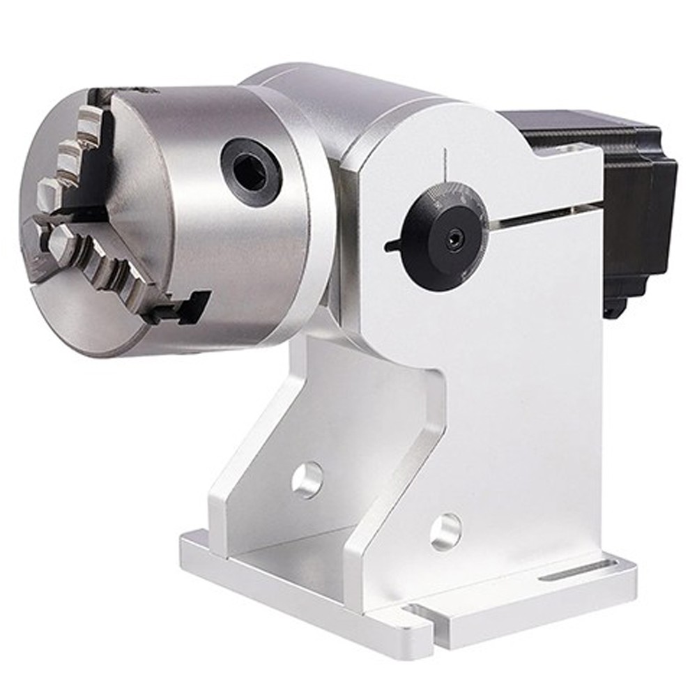 80D Rotary Axis 3Jaw Rotary Accessory For Fiber Laser Engraving Marking Machine