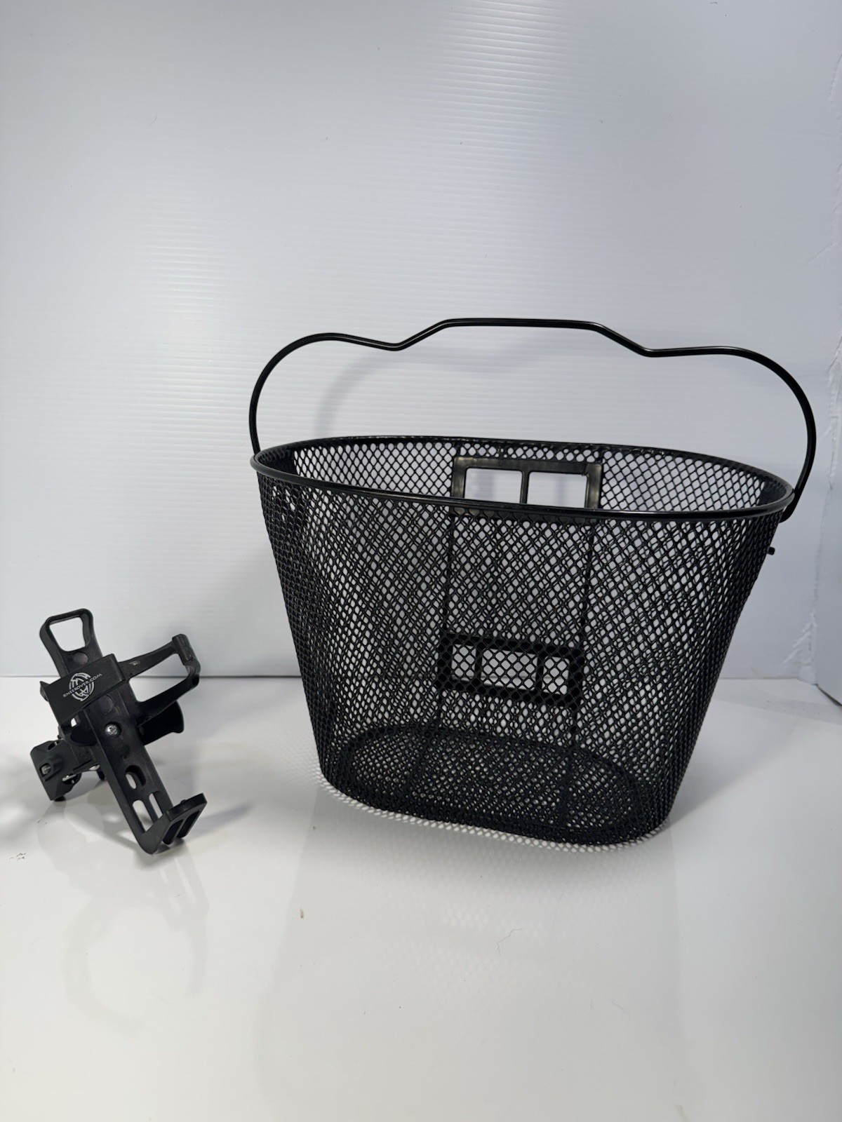 Kneerover Scooter Basket Water Bottle Holder Electric Scooter Or Bike Black