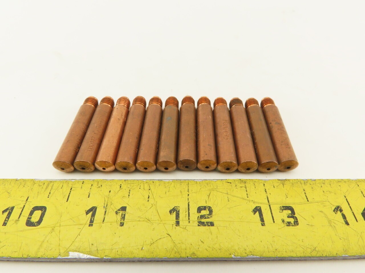 Tweco 14RZ-45 1.2mm Wire Welding Torch Contact Tip Lot Of 12